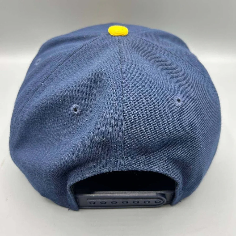 Air Jordan x Michigan Wolverines Hat Men Blue NCAA Jumpman‎ Snap Back Cap